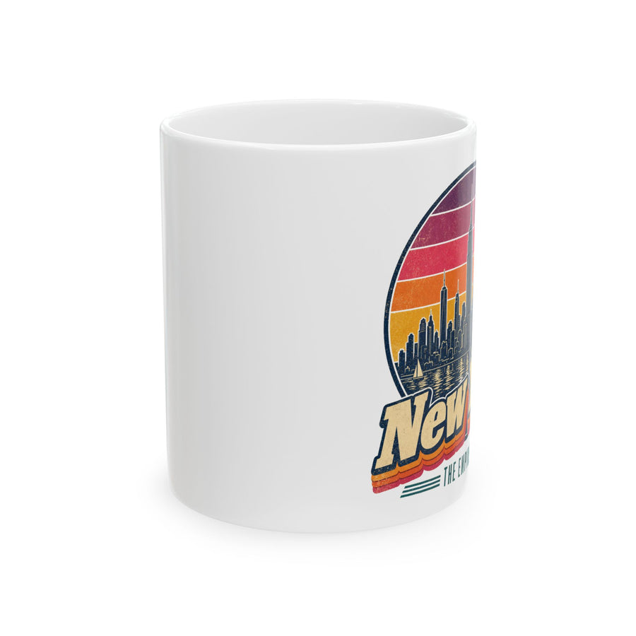 New York Retro Sunset Mug