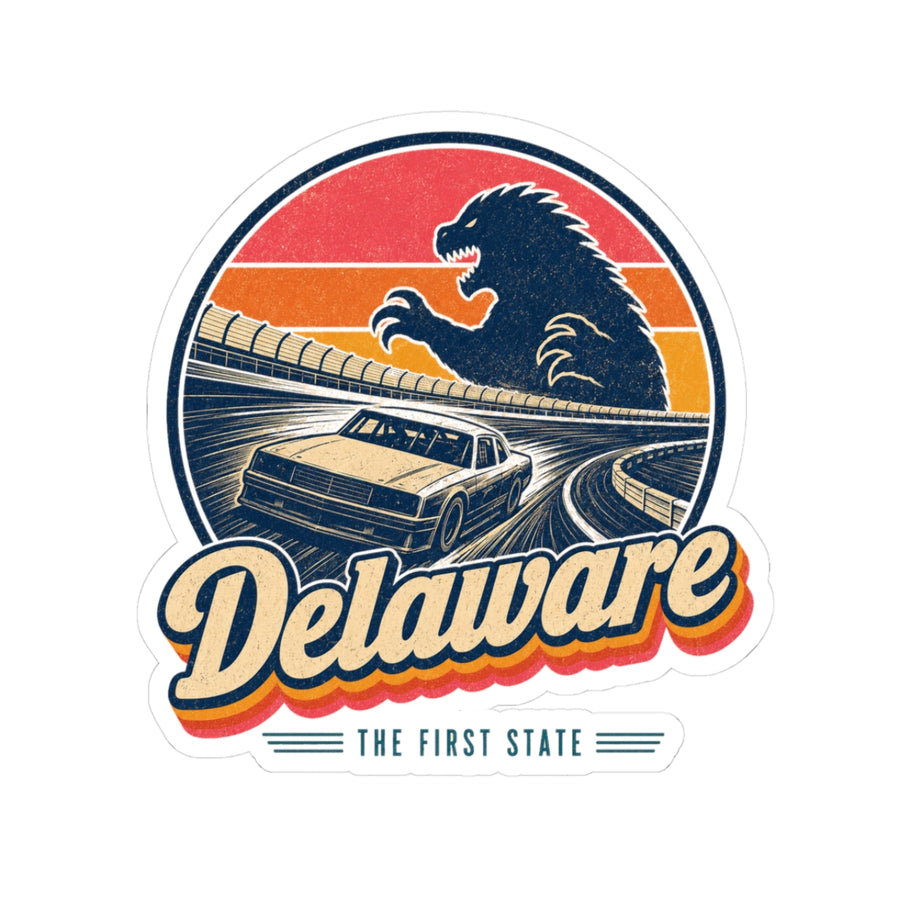 Delaware Monster Mile Racing Sticker