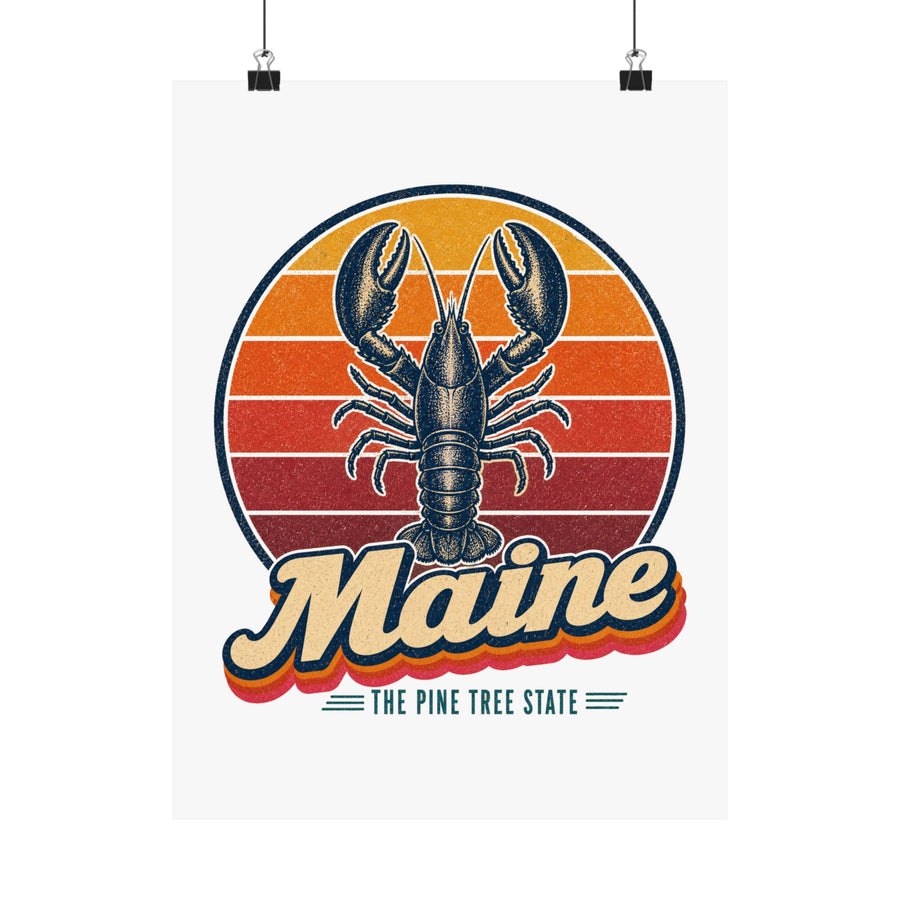 Maine Lobster Poster