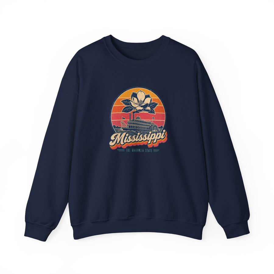 Mississippi Retro Sunset Sweatshirt