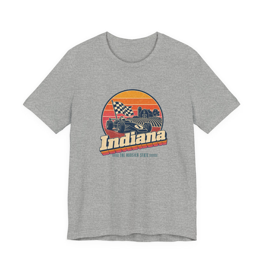 Indiana Retro Sunset Tee