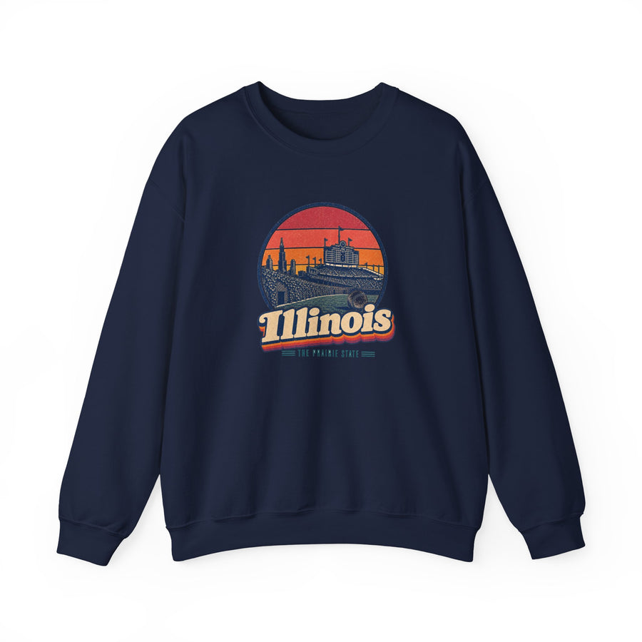 Illinois Classic Chicago Baseball Sweatshirt