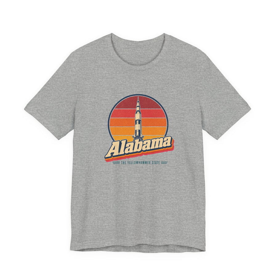 Alabama Saturn V Rocket Tee