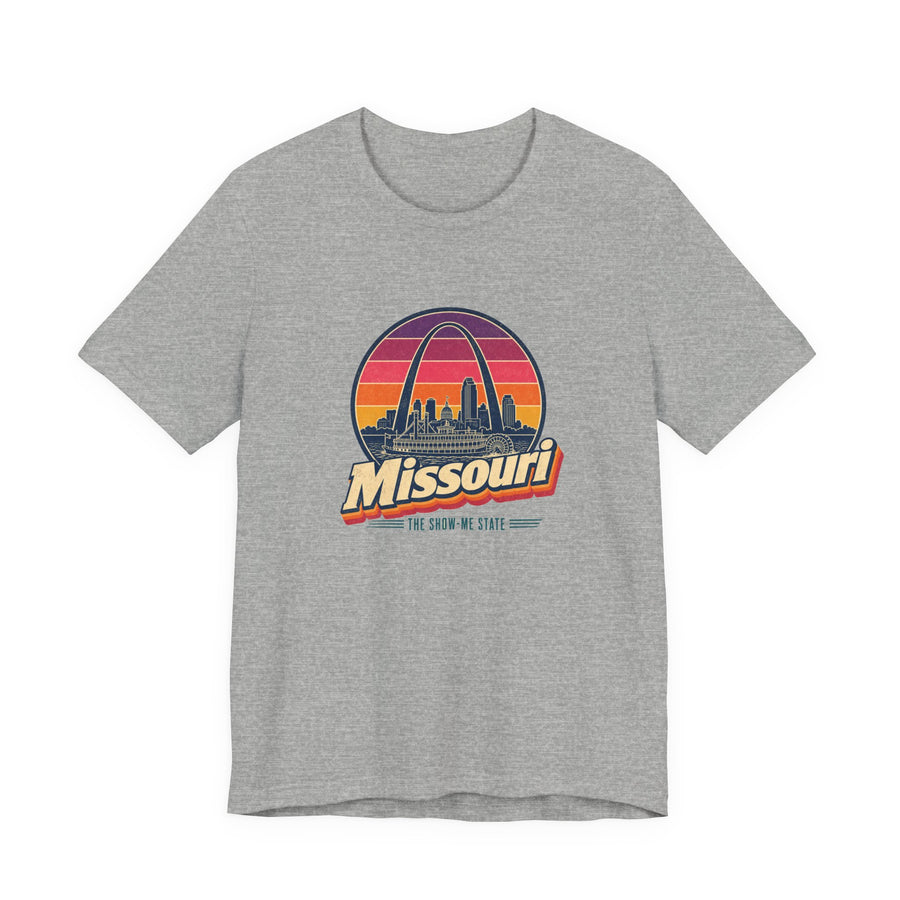Missouri Retro Sunset Tee