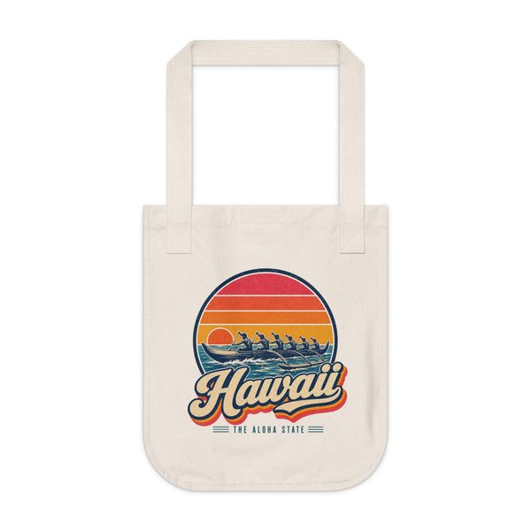 Hawaii Outrigger Canoe Tote Bag