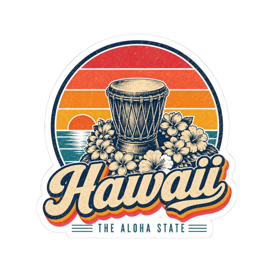 Hawaii Lei And Luau Sticker