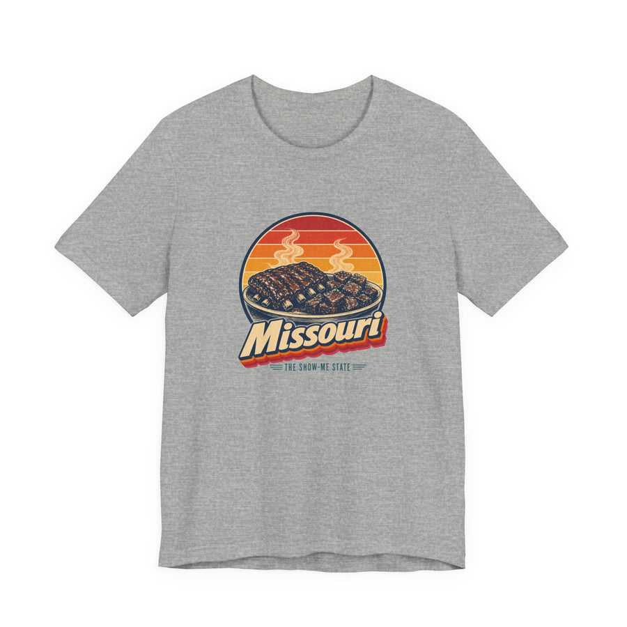 Missouri Bbq Ribs And Burnt Ends Tee