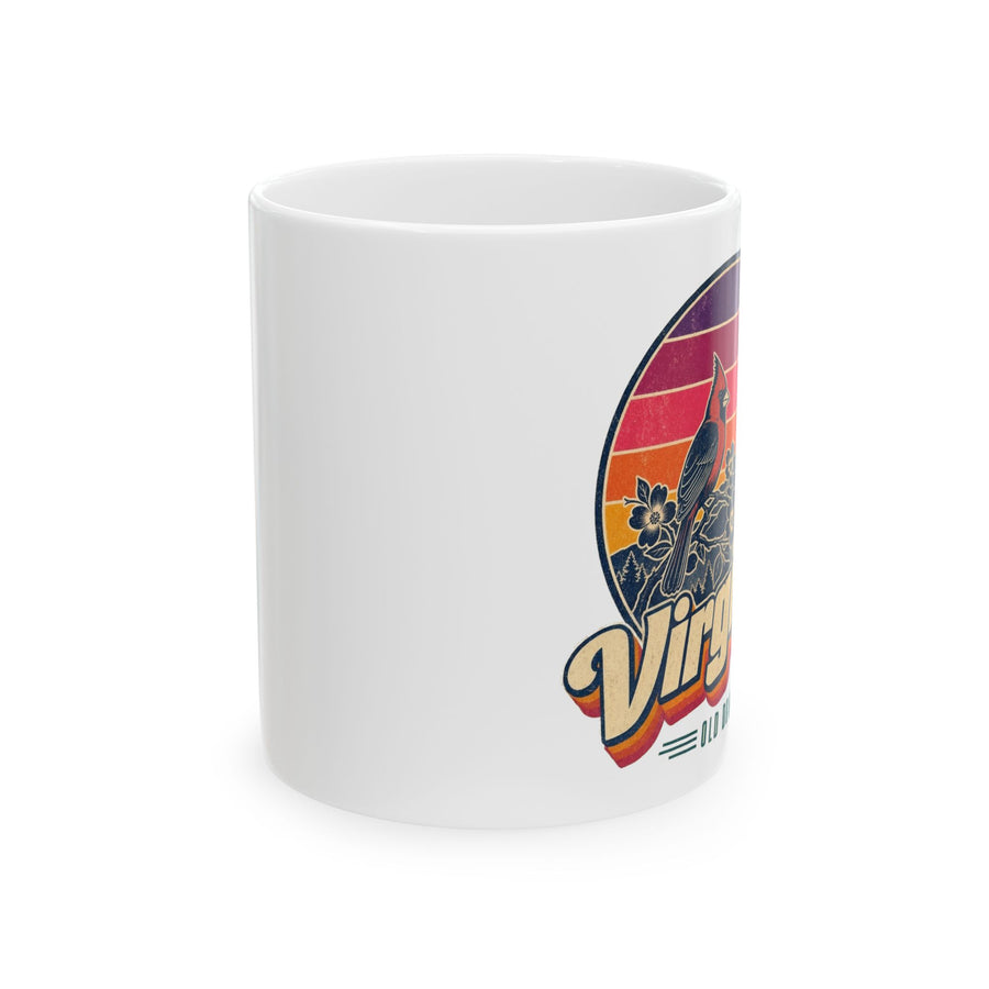 Virginia Retro Sunset Mug