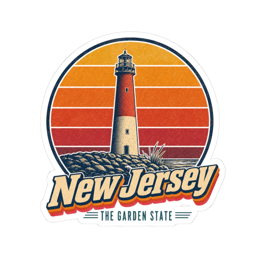 New Jersey Barnegat Lighthouse Sticker