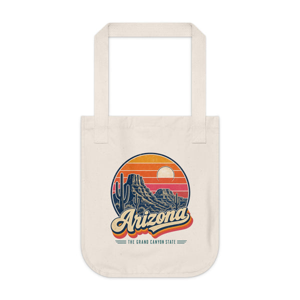 Arizona Retro Sunset Tote Bag