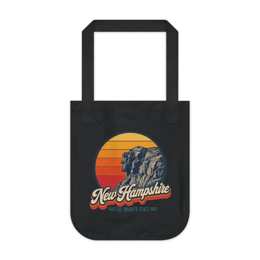 New Hampshire Old Man Of The Mountain Tote Bag