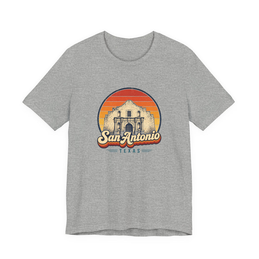 San Antonio Retro Sunset Tee