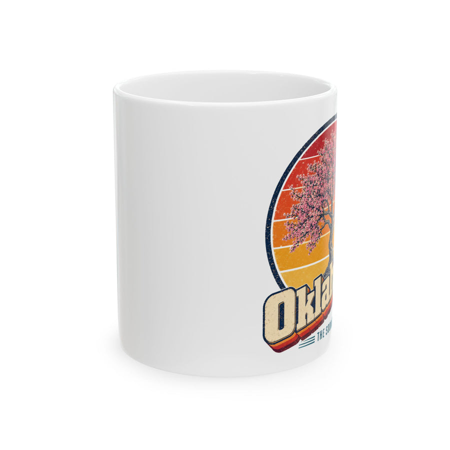 Oklahoma Redbud Tree Mug