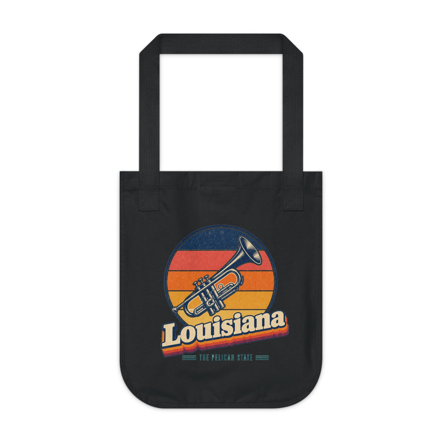 Louisiana Jazz Trumpet Tote Bag