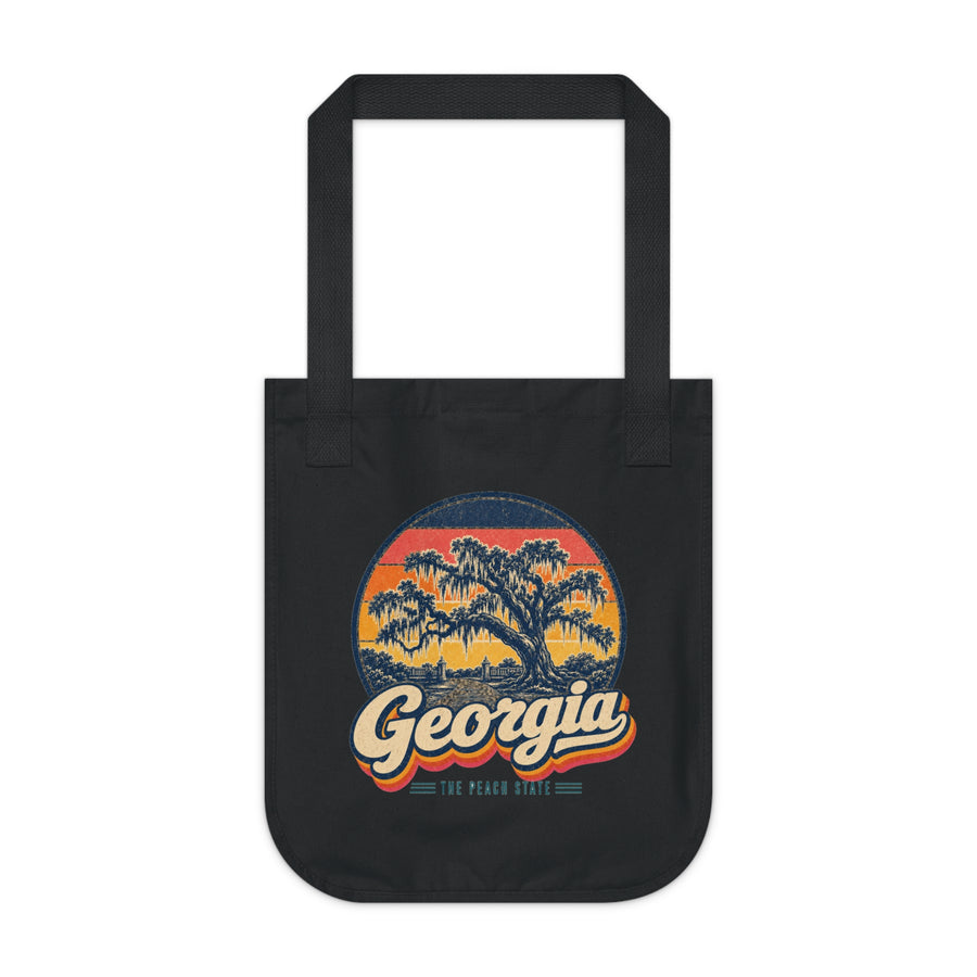 Georgia Savannah Oaks And Spanish Moss Tote Bag