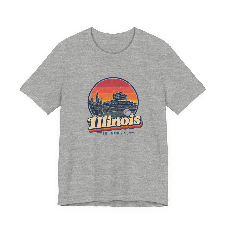 Illinois Classic Chicago Baseball Tee