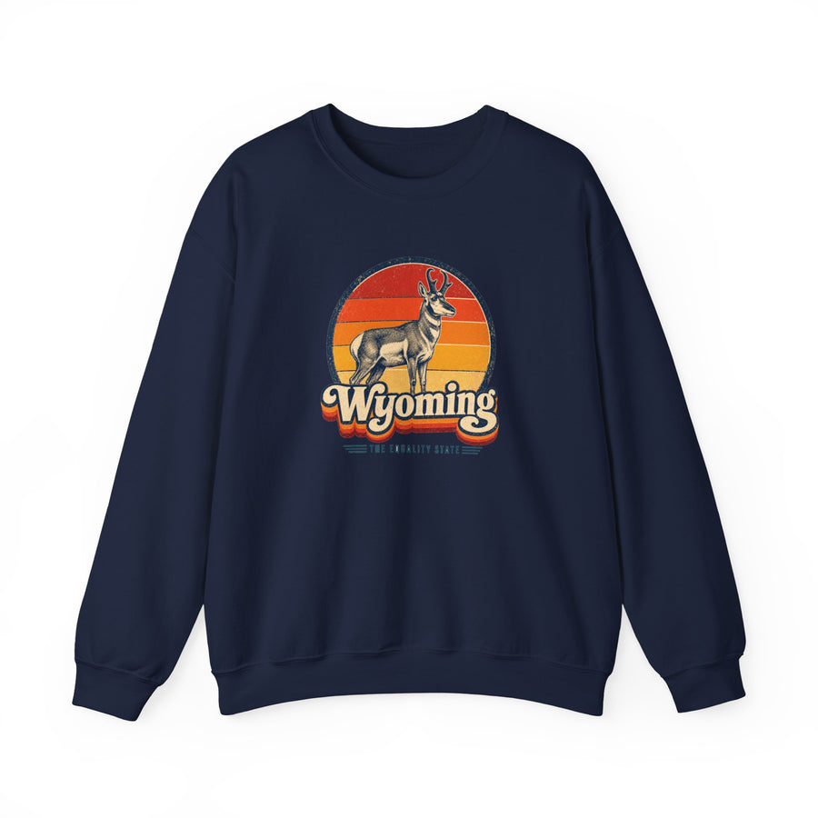 Wyoming Pronghorn Antelope Sweatshirt