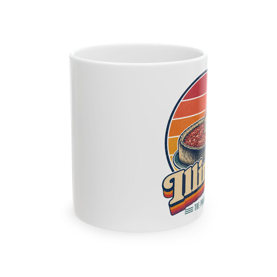 Illinois Deep Dish Pizza Mug