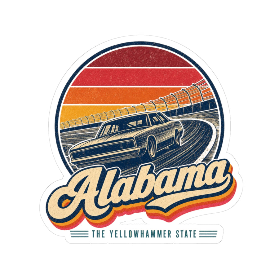Alabama Talladega Racing Sticker