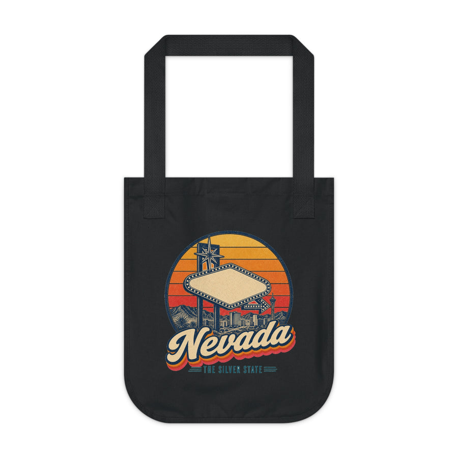 Nevada Vegas Style Neon Sign Tote Bag