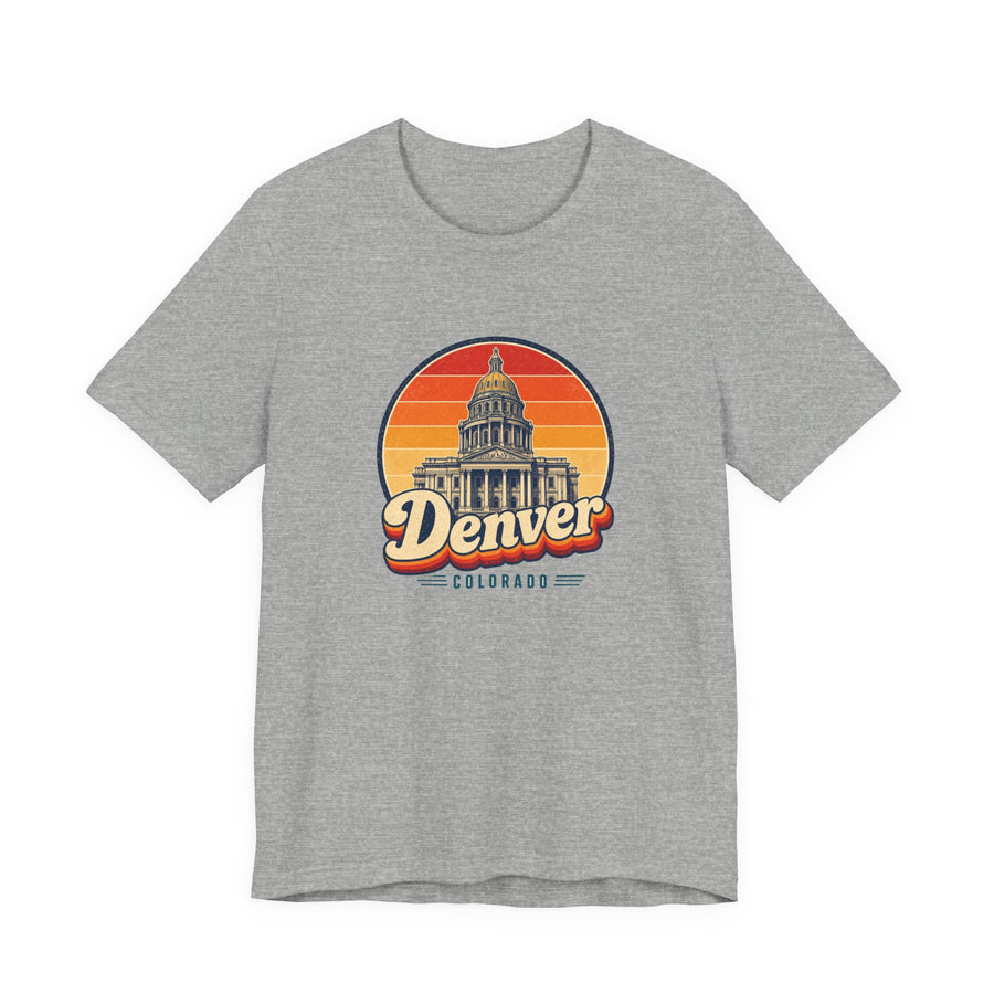 Denver Retro Sunset Tee