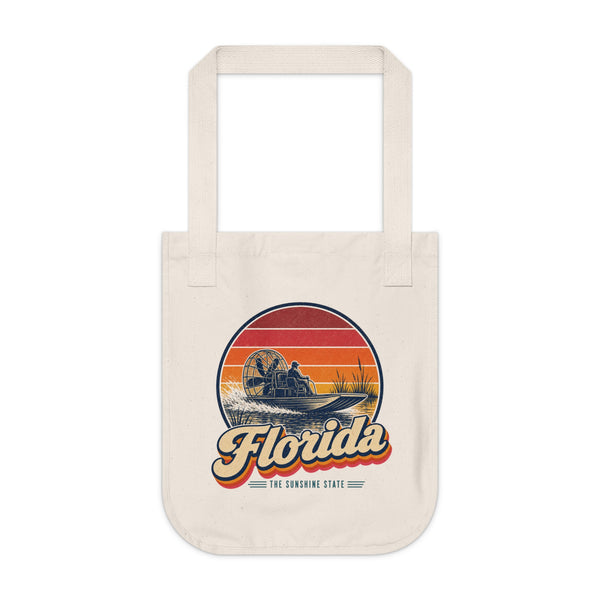 Florida Everglades Airboat Tote Bag