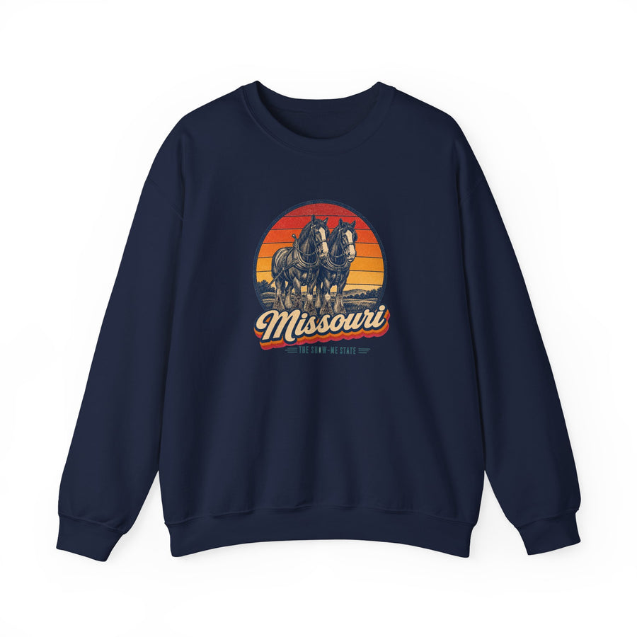 Missouri Clydesdale Horses Sweatshirt