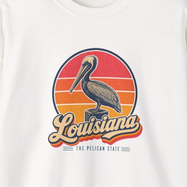 Louisiana Brown Pelican Sweatshirt