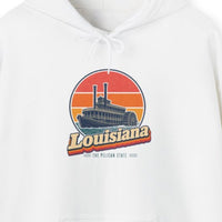 Louisiana Paddlewheel Steamboat Hoodie
