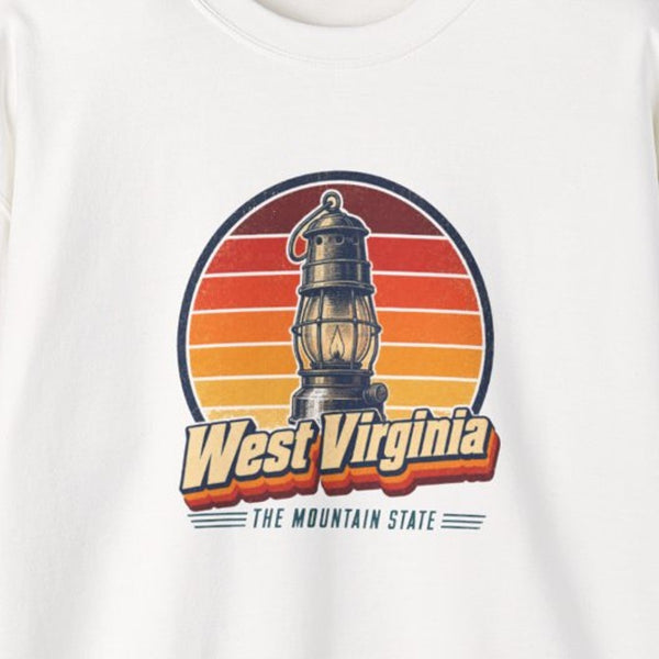 West Virginia Coal Miners Lantern Sweatshirt