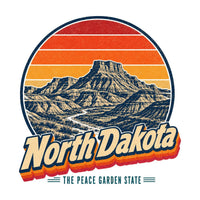North Dakota Badlands Buttes Tee