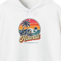 Hawaii Retro Sunset Hoodie