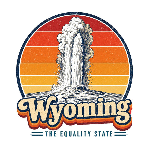 Wyoming Old Faithful Geyser Tee