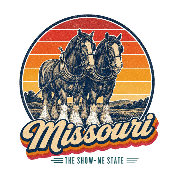 Missouri Clydesdale Horses Tee