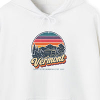 Vermont Retro Sunset Hoodie