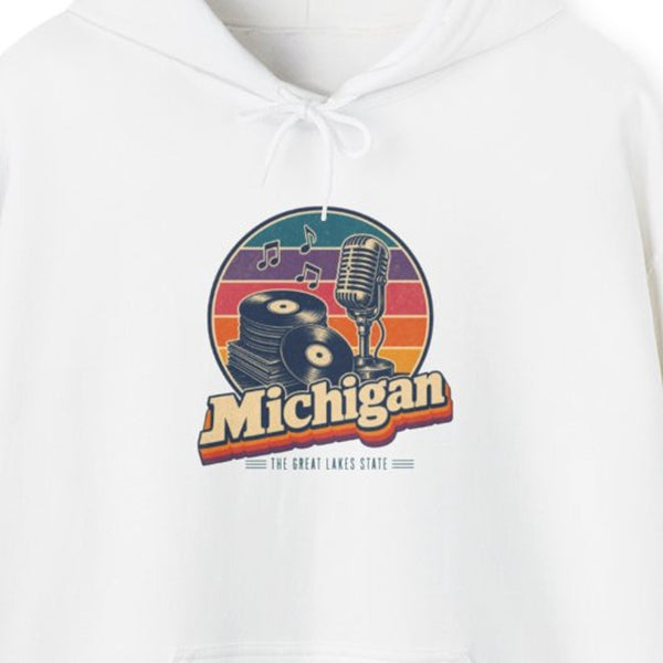 Michigan Detroit Soul Records Hoodie