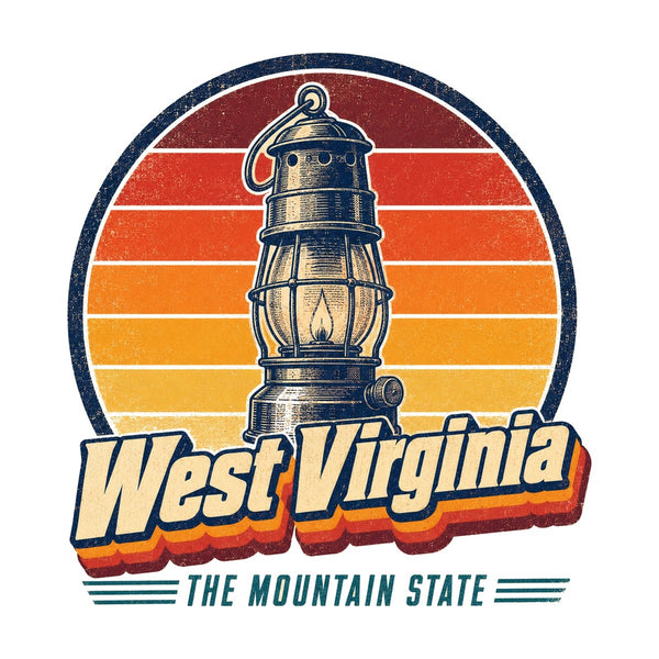 West Virginia Coal Miners Lantern Tee