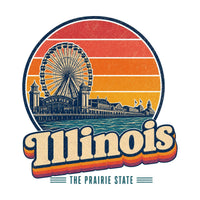 Illinois Navy Pier Ferris Wheel Tee