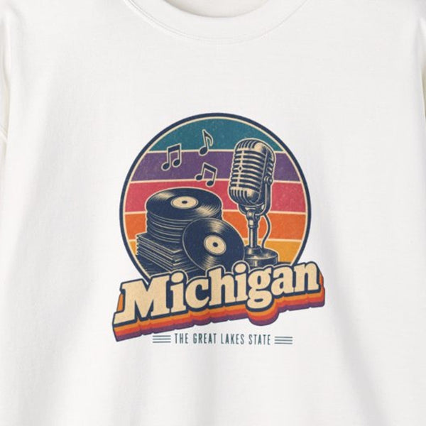 Michigan Detroit Soul Records Sweatshirt