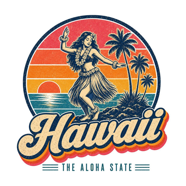 Hawaii Hula Dancer Tee