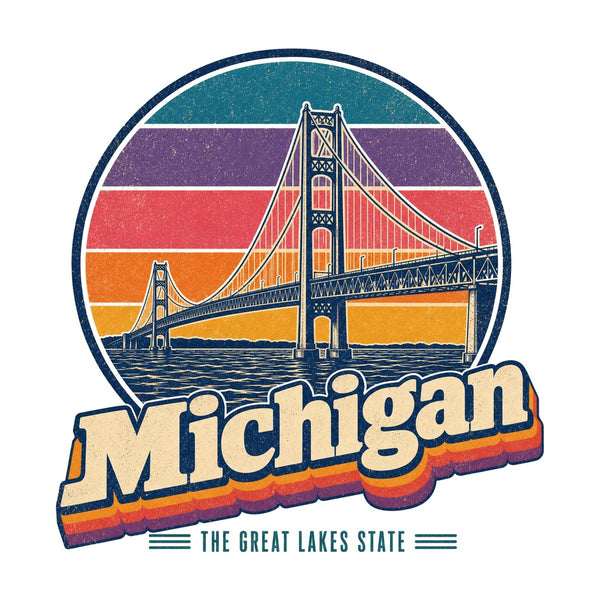 Michigan Mackinac Bridge Tee