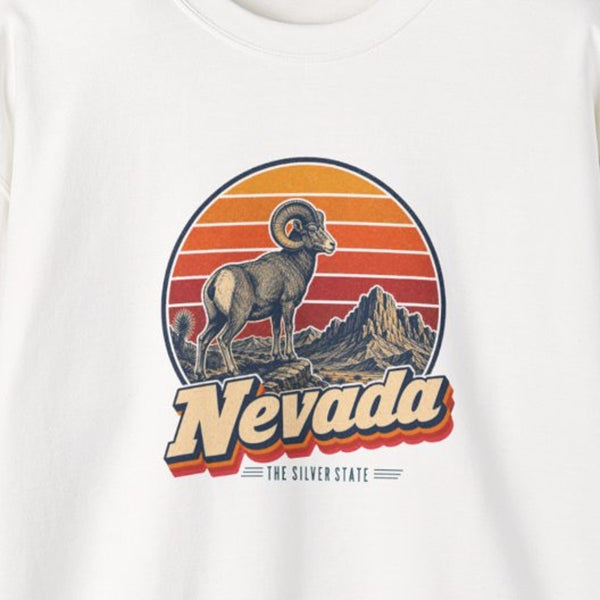 Nevada Desert Bighorn Sheep Sweatshirt