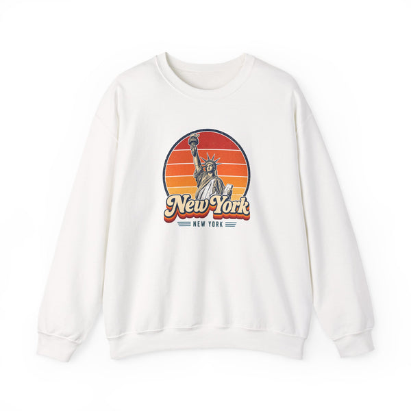 New York City Retro Sunset Sweatshirt