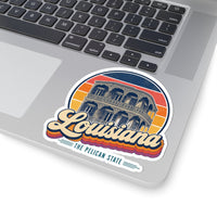 Louisiana French Quarter Balconies Sticker
