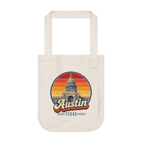 Austin Retro Sunset Tote Bag
