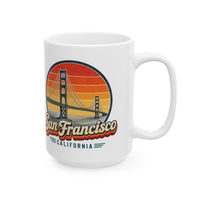 San Francisco Retro Sunset Mug