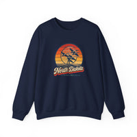 North Dakota Enchanted Highway Geese In Flight Sweatshirt