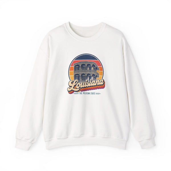 Louisiana French Quarter Balconies Sweatshirt