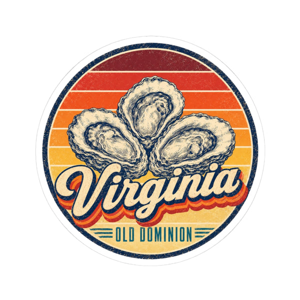 Virginia Chesapeake Oysters Sticker