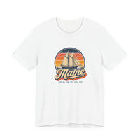 Maine Windjammer Schooner Tee